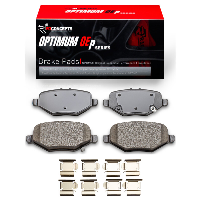 Ford Flex Brake Pads - Rear - R1 Concepts - Optimum OE - `13-`19